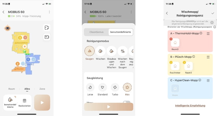 Die vielen Einstellungen der MOVAhome App bieten hohe Individualität, können aber auch überfordern. Die vielen Einstellungen der MOVAhome App bieten hohe Individualität, können aber auch überfordern.