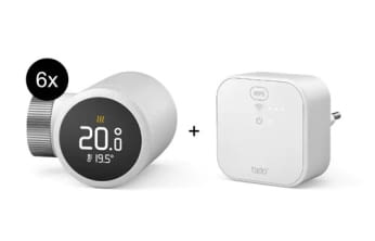 tado° X Set aus 6 Thermostaten + Bridge