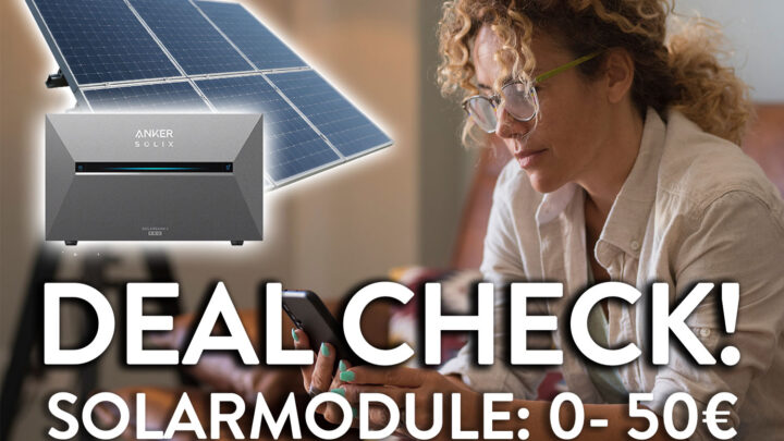 Balkonkraftwerk-Set mit Anker Solix Solarbank 3 Pro für 1.079 € – die Module bekommt man dabei quasi geschenkt