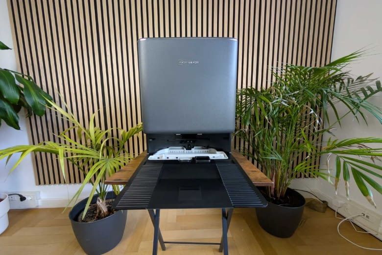 Die Station des T90 PRO OMNI ist multifunktional. Die Station des T90 PRO OMNI ist multifunktional.