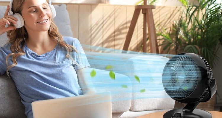 Der WOWDSGN Standventilator ist sehr leise und einfach in der Bedienung Der WOWDSGN Standventilator ist sehr leise und einfach in der Bedienung