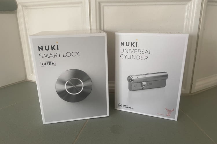 Das nuki Ultra wird mit dem Nuki Universalzylinder geliefert. Dieser ist zwingende Voraussetzung für den Betrieb des Ultras Das nuki Ultra wird mit dem Nuki Universalzylinder geliefert. Dieser ist zwingende Voraussetzung für den Betrieb des Ultras