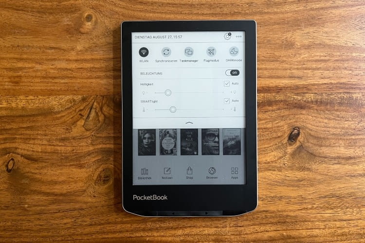 Leider besitzt das PocketBook keine Bluetooth-Funktion Leider besitzt das PocketBook keine Bluetooth-Funktion