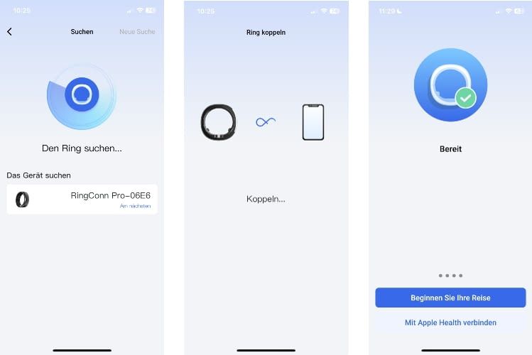 Beim ersten Start wurde unser Ring sofort gefunden, etwas Schwierigkeiten gab es dennoch Beim ersten Start wurde unser Ring sofort gefunden, etwas Schwierigkeiten gab es dennoch