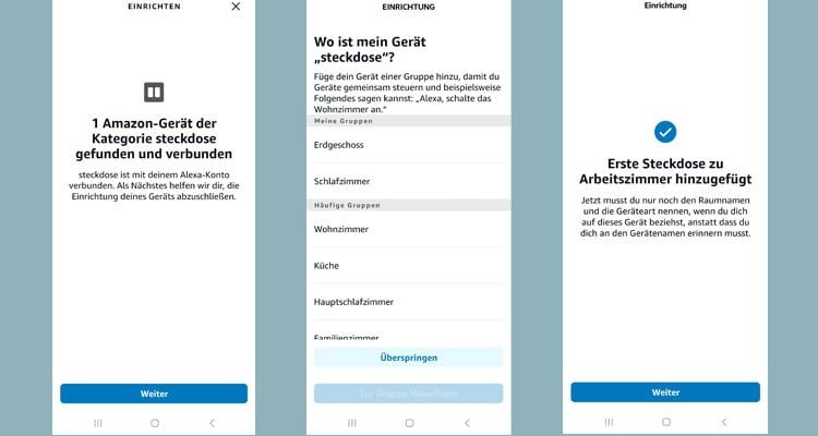 Auf diesem Bild sind einige der Installationsschritte zu sehen Auf diesem Bild sind einige der Installationsschritte zu sehen