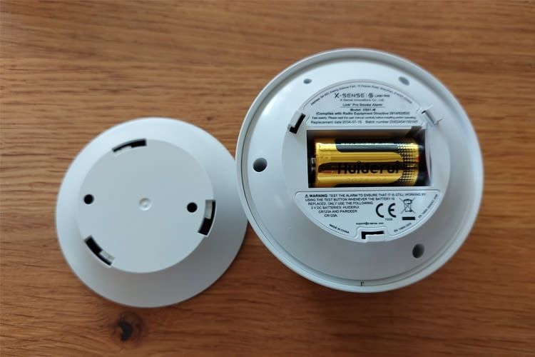 Die X-Sense App kann auf Wunsch den Batteriezustand prüfen Die X-Sense App kann auf Wunsch den Batteriezustand prüfen