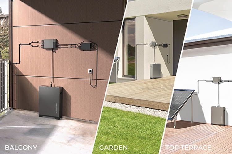 BigBlue Speicher lassen sich Outdoor nahezu überall aufstellen BigBlue Speicher lassen sich Outdoor nahezu überall aufstellen