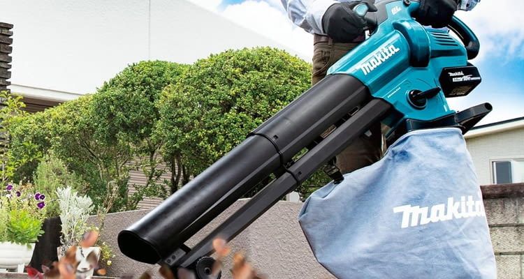 Makita hat diesen Laubsauger passend zu seiner Akkuserie entwickelt Makita hat diesen Laubsauger passend zu seiner Akkuserie entwickelt