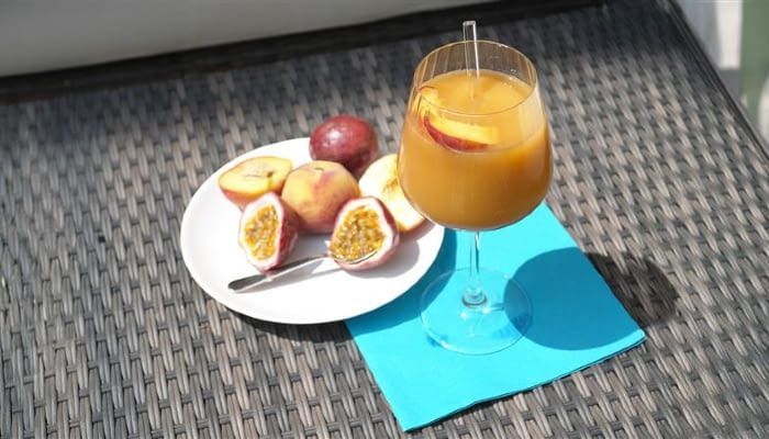 Der Slush war schnell zubereitet und überzeugte ebenfalls Der Slush war schnell zubereitet und überzeugte ebenfalls