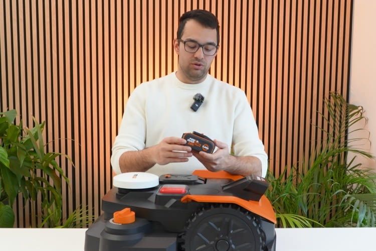 Der Worx Power Share Akku hat Kapazität von 5Ah Der Worx Power Share Akku hat Kapazität von 5Ah