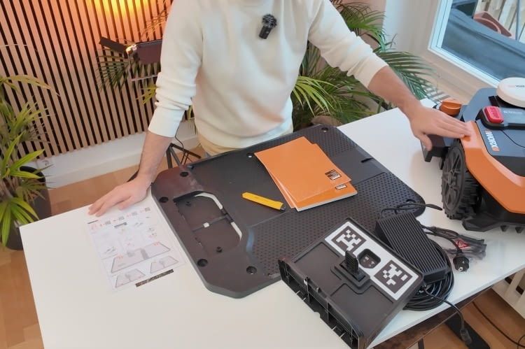 Der Lieferumfang ist überschaubar Der Lieferumfang ist überschaubar