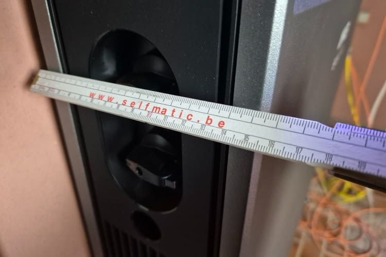 Der Anker X1 ist nur ca. 16 Zentimeter tief Der Anker X1 ist nur ca. 16 Zentimeter tief