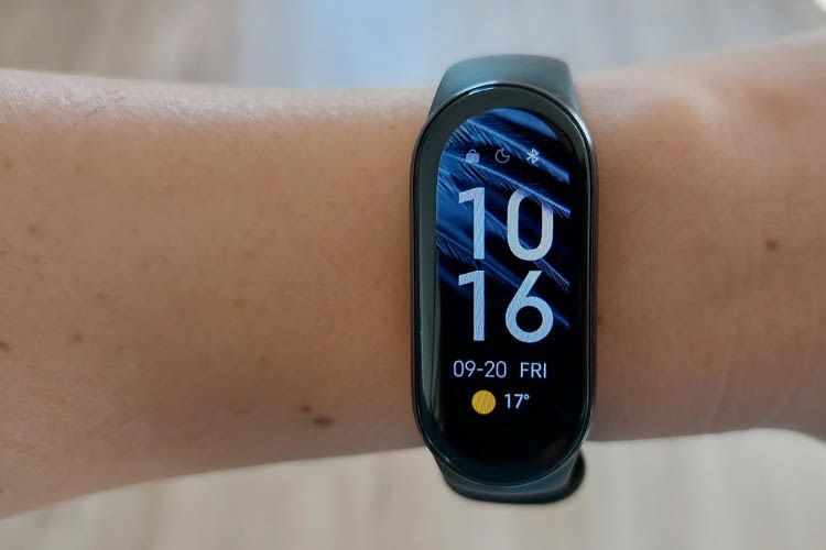 Beim Mi Band 9 lässt sich das Ziffernblatt mit wenigen Klicks austauschen Beim Mi Band 9 lässt sich das Ziffernblatt mit wenigen Klicks austauschen
