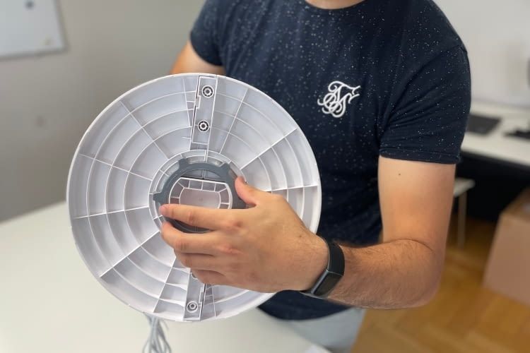 Der Aufbau des Levoit Turmventilators ist extrem einfach und geht sehr schnell Der Aufbau des Levoit Turmventilators ist extrem einfach und geht sehr schnell