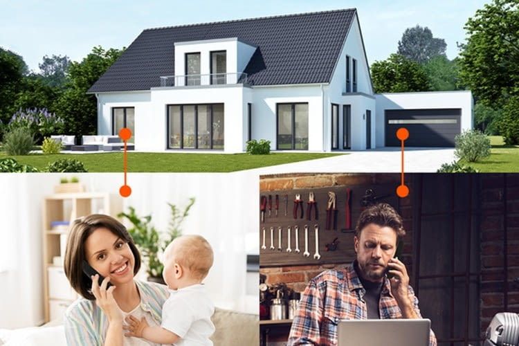 Die GIGASET Telefone im Duo-Pack ermöglichen Kommunikation auch zwischen einander Die GIGASET Telefone im Duo-Pack ermöglichen Kommunikation auch zwischen einander