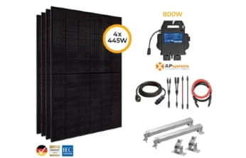 Solago 1780W Komplettset + Halterung