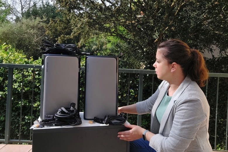 Optisch unterscheiden sich die beiden Speicher auf den ersten Blick kaum Optisch unterscheiden sich die beiden Speicher auf den ersten Blick kaum