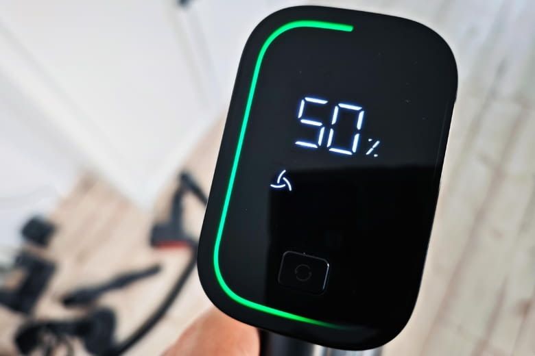 Der Bildschirm ist schön schlank und intuitiv designt Der Bildschirm ist schön schlank und intuitiv designt