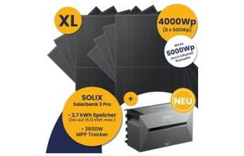 Kleines Kraftwerk 4000 Watt-Set