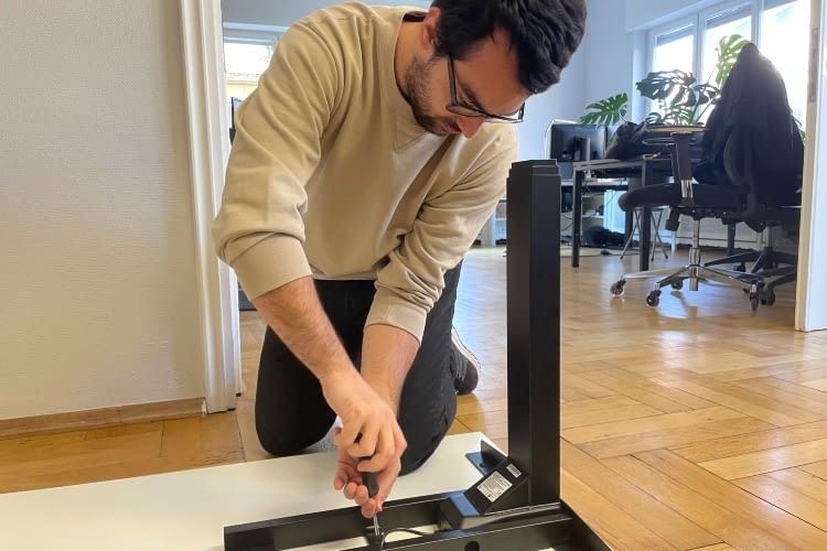 Die Montage des Pro X war in ungefähr 75 Minuten erledigt Die Montage des Pro X war in ungefähr 75 Minuten erledigt