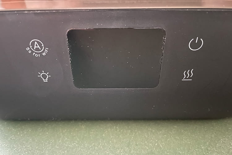 Die Tasten am Gerät sind übersichtlich gehalten Die Tasten am Gerät sind übersichtlich gehalten