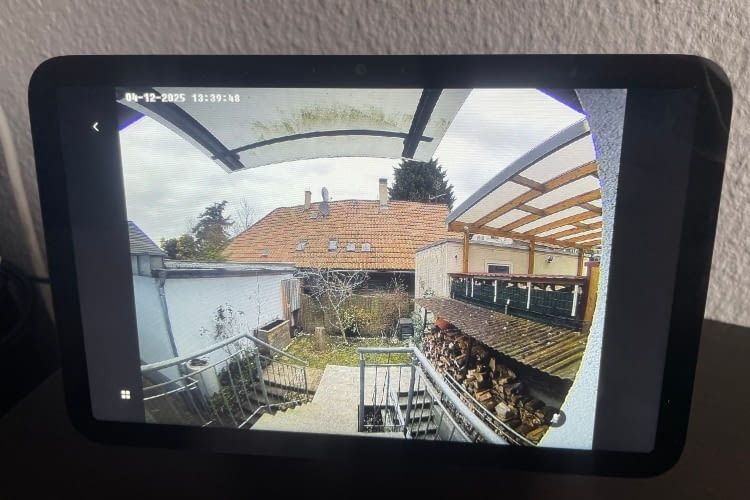 Der Livestream via Aqara Videotürklingel funktionierte sehr gut Der Livestream via Aqara Videotürklingel funktionierte sehr gut