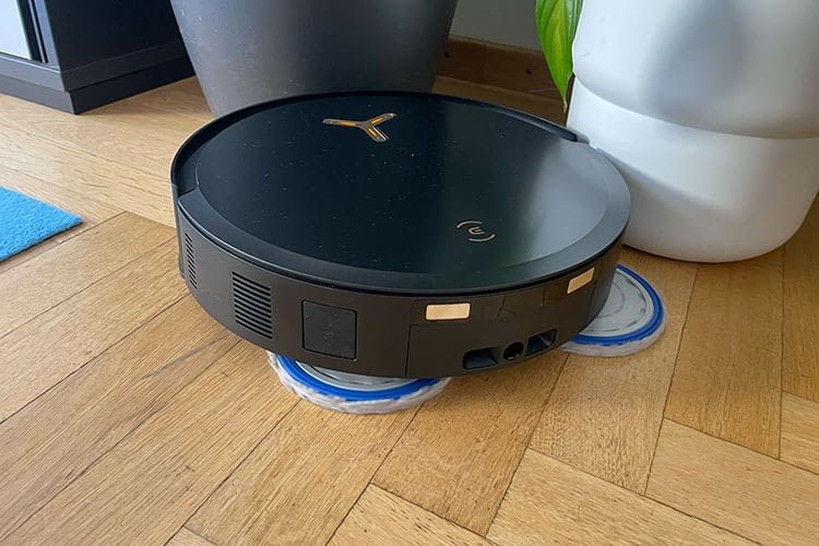 Ein Mopp des T50 MAX PRO OMNI ist großzügig ausfahrbar Ein Mopp des T50 MAX PRO OMNI ist großzügig ausfahrbar