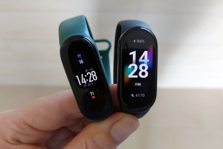 Hier sind zwei unserer Fitnesstracker Test-Modelle zu sehen Hier sind zwei unserer Fitnesstracker Test-Modelle zu sehen