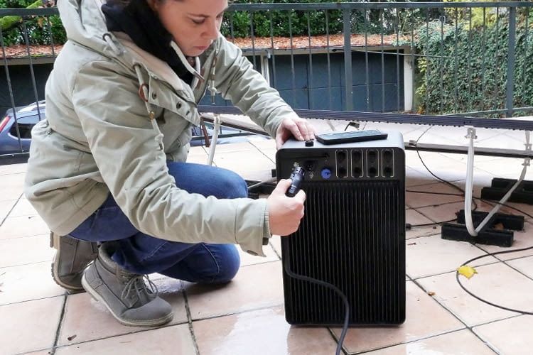 Für den Anschluss eines Plug & Play Speichers sind keine Fachkenntnisse nötig Für den Anschluss eines Plug & Play Speichers sind keine Fachkenntnisse nötig