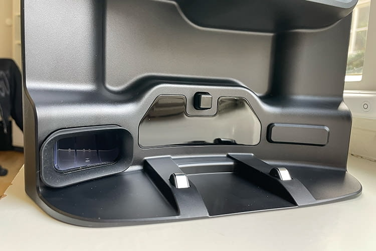 So sieht die Lade- und Absaugstation des Eufy E20 aus So sieht die Lade- und Absaugstation des Eufy E20 aus