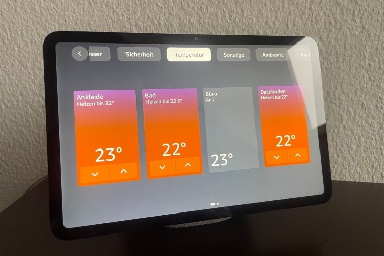 Auch der Echo Show 11 überzeugt im Test als flexible Smart Home Zentrale Auch der Echo Show 11 überzeugt im Test als flexible Smart Home Zentrale