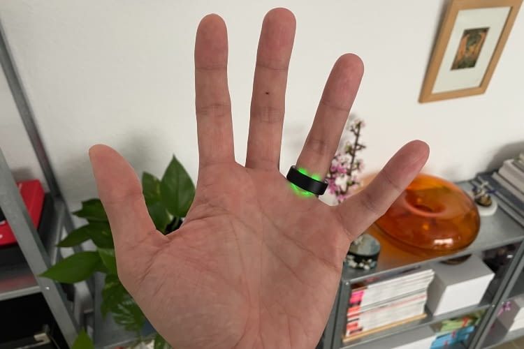 Der Smart Ring macht design-technisch einen anständigen Eindruck Der Smart Ring macht design-technisch einen anständigen Eindruck