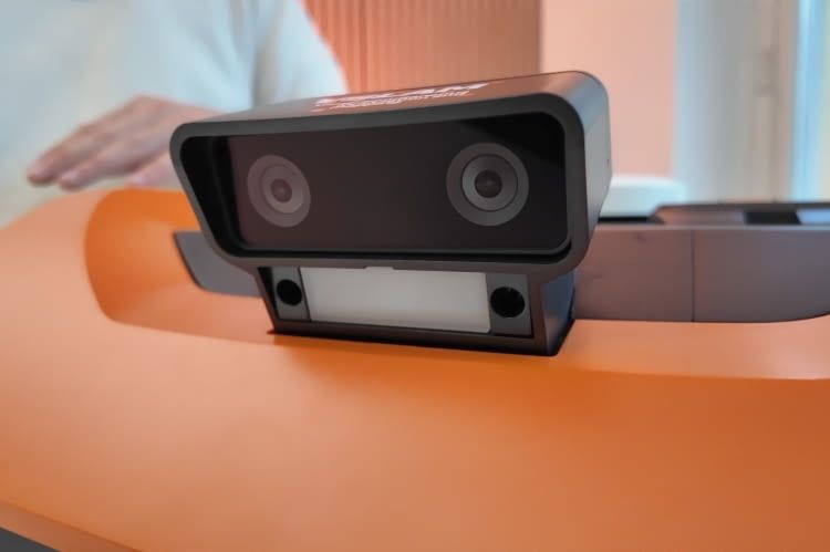 Die Kameras helfen bei Orientierung und Hinderniserkennung Die Kameras helfen bei Orientierung und Hinderniserkennung