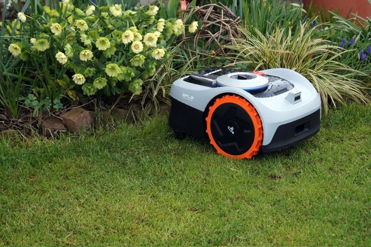 Vor unseren Blumenbeeten drehte Navimow i105 immer rechtzeitig ab Vor unseren Blumenbeeten drehte Navimow i105 immer rechtzeitig ab