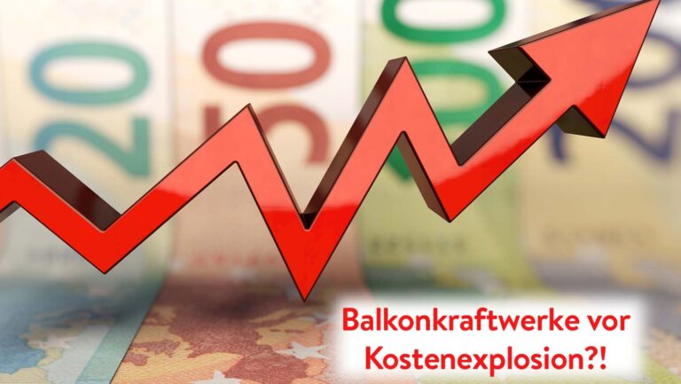 Wir klären auf: Steigt der Preis für Balkonkraftwerke?