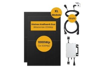 Kleines Kraftwerk Duo XL 1000W