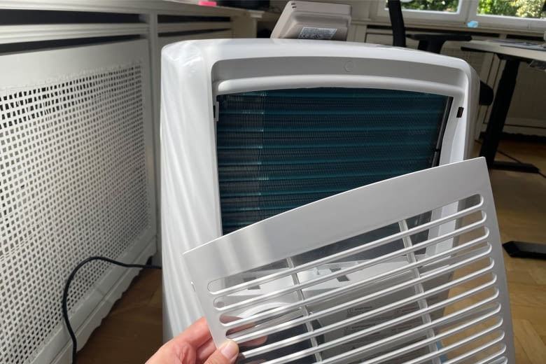 Manche Klimaanlagen haben auch einen starken Luftfilter verbaut Manche Klimaanlagen haben auch einen starken Luftfilter verbaut