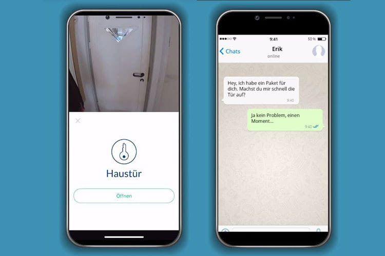 Schlüssel vergessen? Kein Problem, per App und ABUS wAppLoxx-System lassen sich Türen aus der Ferne öffnen Schlüssel vergessen? Kein Problem, per App und ABUS wAppLoxx-System lassen sich Türen aus der Ferne öffnen