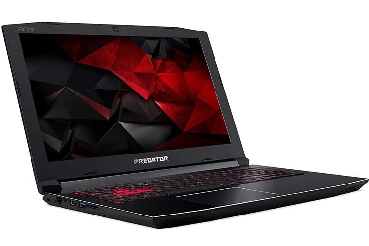 Mit dem Intel Core i7 der 8. Generation ist der Helios 300 auch gut für den Arbeitsalltag geeignet Mit dem Intel Core i7 der 8. Generation ist der Helios 300 auch gut für den Arbeitsalltag geeignet