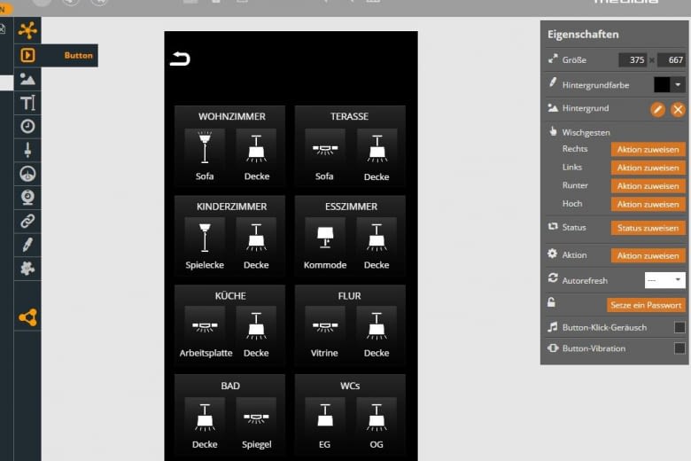 Vorkonfiguration der Lichtsteuerung mit NEO Vorkonfiguration der Lichtsteuerung mit NEO
