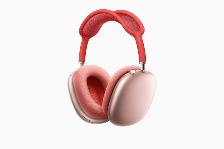 Anders als die AirPods In-Ear-Kopfhörer sind AirPods Max in verschiedenen Farben erhältlich Anders als die AirPods In-Ear-Kopfhörer sind AirPods Max in verschiedenen Farben erhältlich