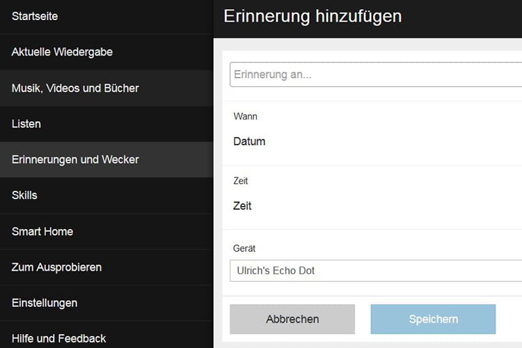 Auch in der Alexa App lassen sich Timer optimal organisieren Auch in der Alexa App lassen sich Timer optimal organisieren