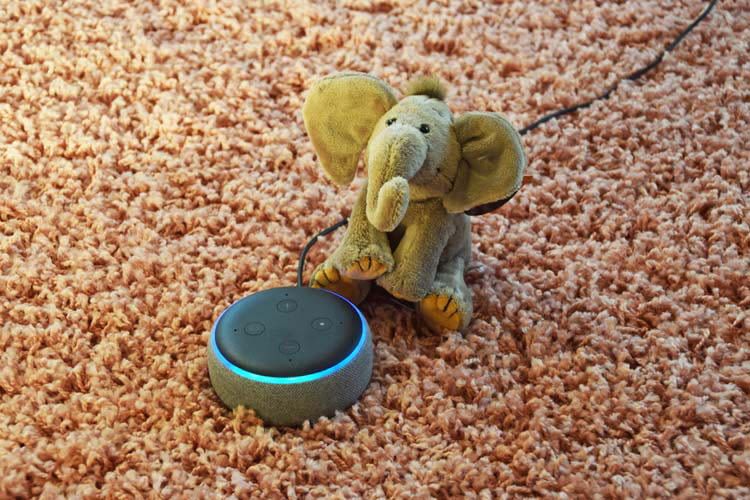 Ein Echo im Kinderzimmer kann zu ungeplanten Einkäufen führen Ein Echo im Kinderzimmer kann zu ungeplanten Einkäufen führen