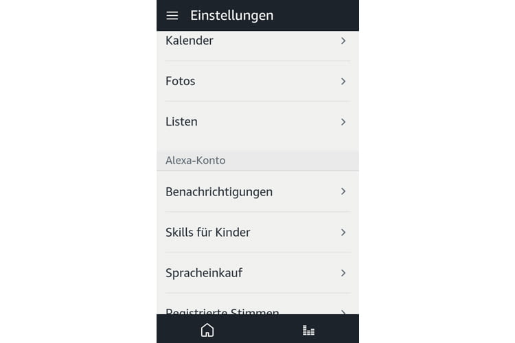Unter 'Einstellungen' gibt es verschiedene Möglichkeiten Benachrichtigungen zu personalisieren Unter 'Einstellungen' gibt es verschiedene Möglichkeiten Benachrichtigungen zu personalisieren