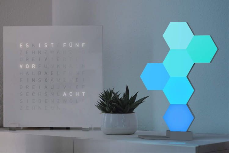 Mit Cololight lässt sich auch eine freistehende Lichtskulptur erschaffen Mit Cololight lässt sich auch eine freistehende Lichtskulptur erschaffen