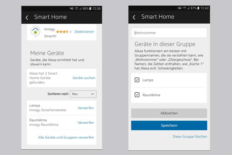 innogy SmartHome ist mit Amazon Alexa sprachsteuerbar innogy SmartHome ist mit Amazon Alexa sprachsteuerbar