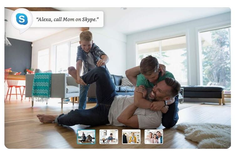 Alexa verbindet uns auf Zuruf mit Familienmitgliedern, Freunden oder Geschäftskontakten Alexa verbindet uns auf Zuruf mit Familienmitgliedern, Freunden oder Geschäftskontakten