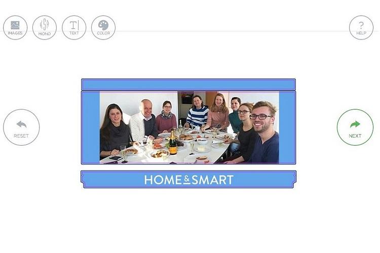 Selbst kreiertes Skin für Amazon Echo Selbst kreiertes Skin für Amazon Echo