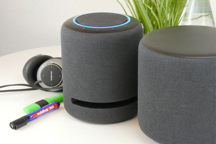 Amazon Echo Sub sorgte im Test von Echo Studio für einen vibrierenden Niederfrequenzteppich Amazon Echo Sub sorgte im Test von Echo Studio für einen vibrierenden Niederfrequenzteppich