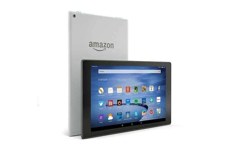 Das Amazon Fire HD 10 Tablet besitzt leider nur eine VGA-Frontkamera Das Amazon Fire HD 10 Tablet besitzt leider nur eine VGA-Frontkamera